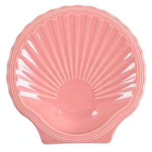 Fiesta Peony Shell Plate